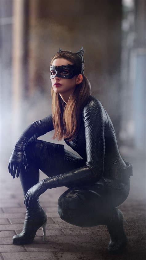 anne hathaway catwoman suit material
